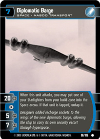 Diplomatic Barge - Foil