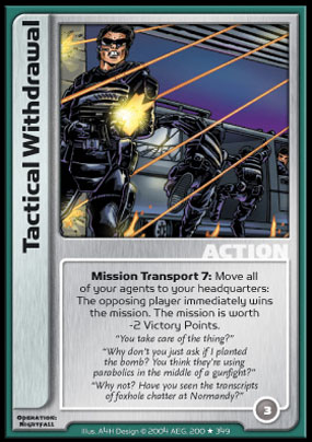 Tactical Withdrawal (Foil)