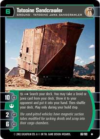 Tatooine Sandcrawler - Foil