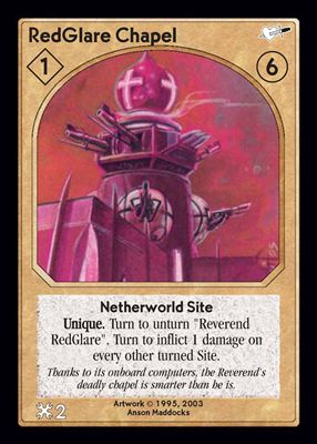 RedGlare Chapel, Netherworld Site