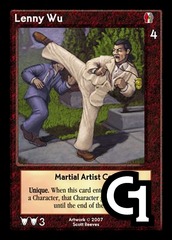 Lenny Wu, Martial Artist Cop