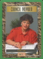 Council Member [Woman in red]