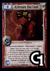 Azhraan the Foul - Foil