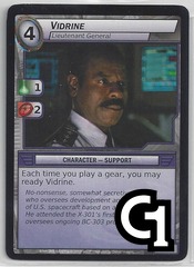 Vidrine, Lieutenant General