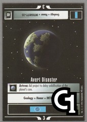 Avert Disaster [Silver Border]