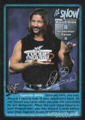 Al Snow Superstar Card