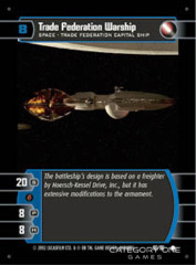 Trade Federation Warship - Foil