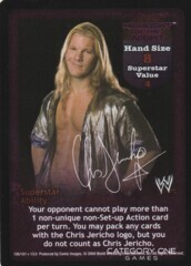 The Highlight of the Night (Chris Jericho) Superstar Card