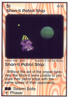 Shon-ti Patrol Ship