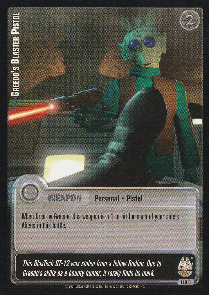 Greedos Blaster Pistol (R)