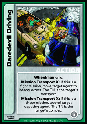 Daredevil Driving