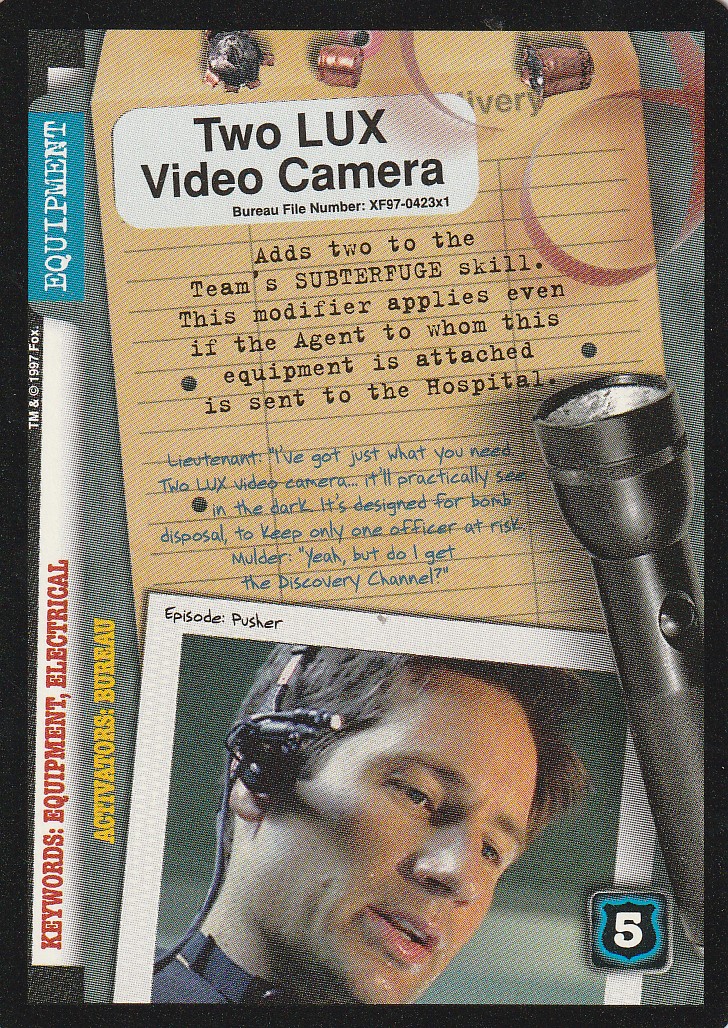 Two Lux Video Camera