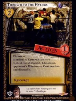 Thrown to the Hyenas (Foil)