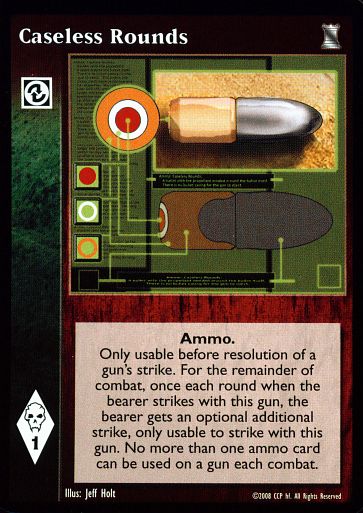 Caseless Rounds