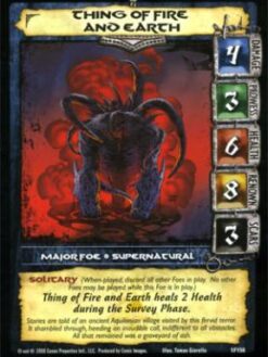 Thing of Fire and Earth