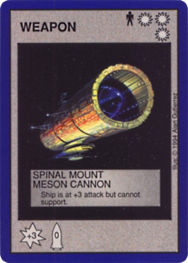 Spinal Mount Meson Cannon