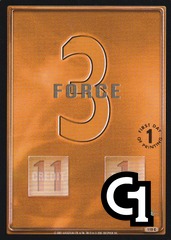 Force 3 Orange - 1st Day Stamped