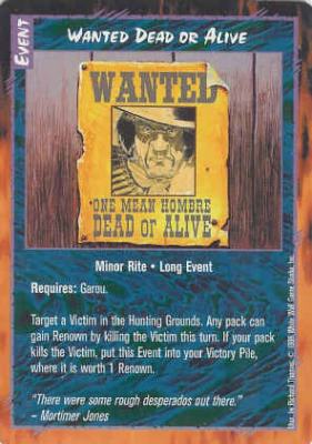 Wanted Dead or Alive