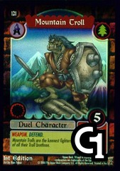Mountain Troll - Foil
