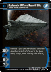 Acclamator II-Class Assault Ship - Foil