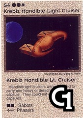 Krebiz Mandible Lt. Cruiser [No Planet]