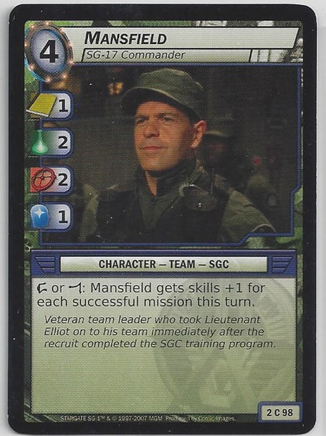 Mansfield, SG-17 Commander