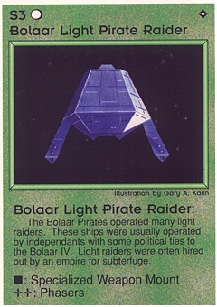 Bolaar Light Pirate Raider