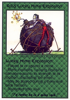 Lucky Mime Explosion (Rack)
