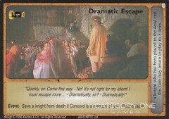 Dramatic escape