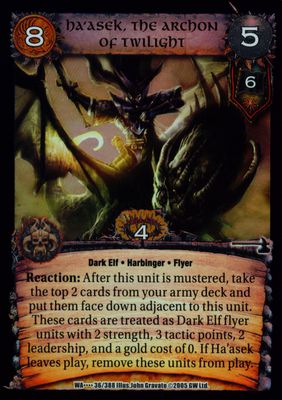 Haasek, The Archon of Twilight