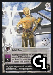 C-3PO - Goldenrod (L) - 1st Day Stamped