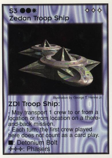 Zedan Troop Ship