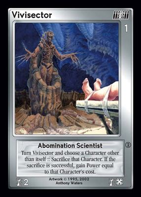 Vivisector, Abomination Scientist