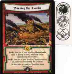 Burning the Tombs Foil