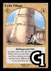 Exile Village, Battleground Site
