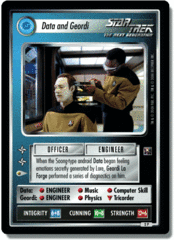 Data and Geordi