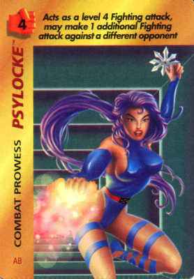 Psylocke Combat Prowess