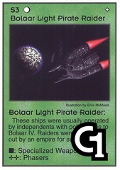 Bolaar Light Pirate Raider