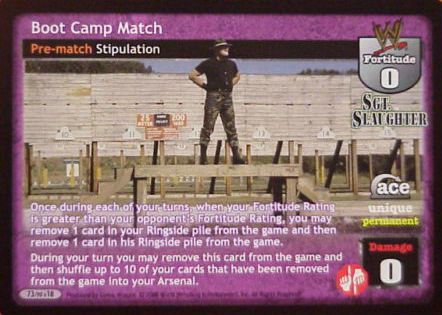 Boot Camp Match