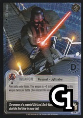 Vader's Lightsaber - SithWeapon (L) - Silver Stamped