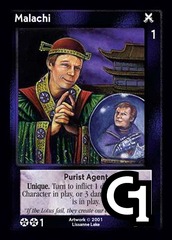Malachi, Purist Agent