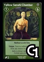 Yellow Senshi Chamber, Netherworld Site