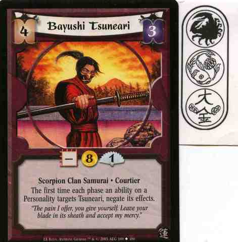 Bayushi Tsuneari