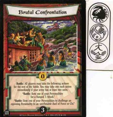 Brutal Confrontation FOIL