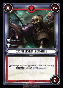 Confused Zombie - Foil