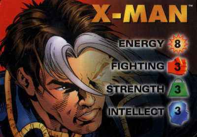 X-Man 4-Grid Character Card