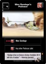Wan Sandages Podracer