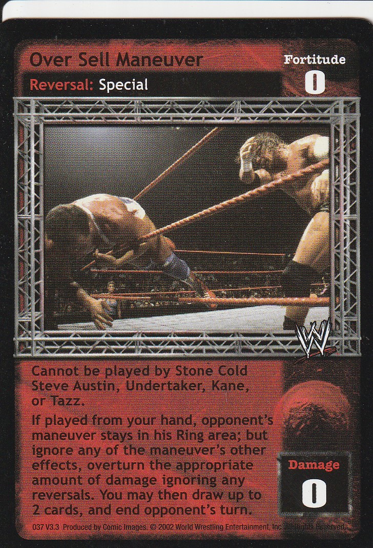 Over Sell Maneuver (Ruthless Aggression)