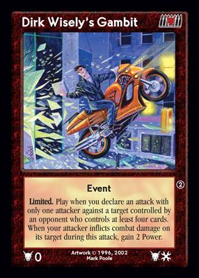Dirk Wiselys Gambit