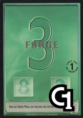 Force 3 [uncommon] - 1st Day Stamped